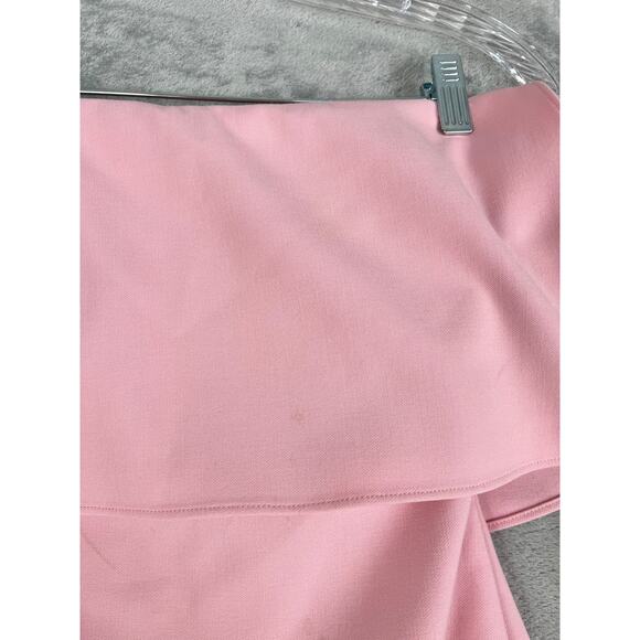 Likely Driggs Dress 00 Light Blush Pink Rose Shadow Bodycon Strapless Date Night - Picture 6 of 16